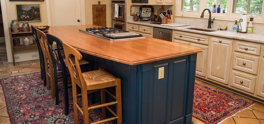 Cherry Kitchen Island Top